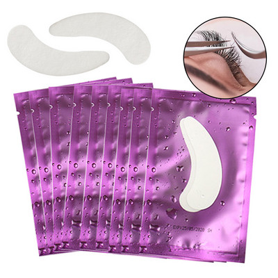 200 de perechi Tampoane de gene pentru extensia genelor Plasture de hârtie cu gel Altoire de gene sub plasturi de ochi Învelișuri cu autocolante de hârtie Instrumente de machiaj