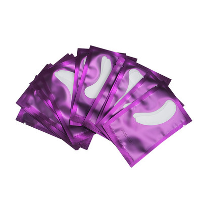 200 de perechi Tampoane de gene pentru extensia genelor Plasture de hârtie cu gel Altoire de gene sub plasturi de ochi Învelișuri cu autocolante de hârtie Instrumente de machiaj