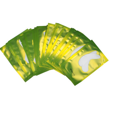 200 de perechi Tampoane de gene pentru extensia genelor Plasture de hârtie cu gel Altoire de gene sub plasturi de ochi Învelișuri cu autocolante de hârtie Instrumente de machiaj