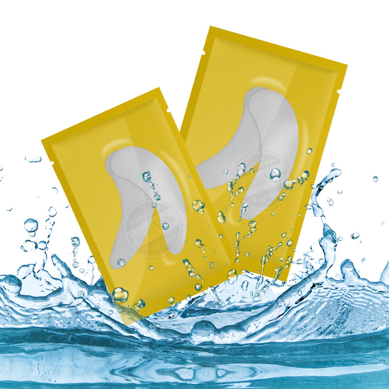 200 de perechi Tampoane de gene pentru extensia genelor Plasture de hârtie cu gel Altoire de gene sub plasturi de ochi Învelișuri cu autocolante de hârtie Instrumente de machiaj