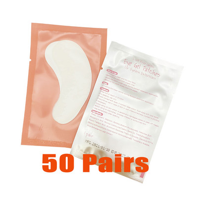 10/20/50 de bucăți plasturi de ochi cu hidrogel cu ridicata pentru extensia de gene, plasture de ochi, plasture de gene, mască pentru extensie de gene, machiaj.