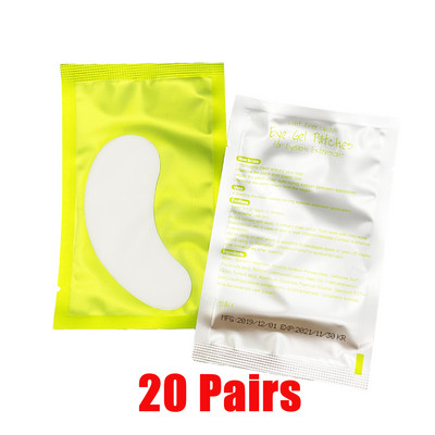 10/20/50 de bucăți plasturi de ochi cu hidrogel cu ridicata pentru extensia de gene, plasture de ochi, plasture de gene, mască pentru extensie de gene, machiaj.