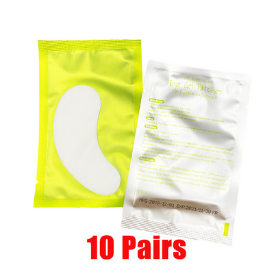 10/20/50 de bucăți plasturi de ochi cu hidrogel cu ridicata pentru extensia de gene, plasture de ochi, plasture de gene, mască pentru extensie de gene, machiaj.