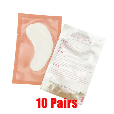 10/20/50 de bucăți plasturi de ochi cu hidrogel cu ridicata pentru extensia de gene, plasture de ochi, plasture de gene, mască pentru extensie de gene, machiaj.