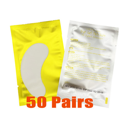 10/20/50 de bucăți plasturi de ochi cu hidrogel cu ridicata pentru extensia de gene, plasture de ochi, plasture de gene, mască pentru extensie de gene, machiaj.