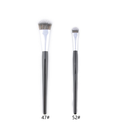 1buc #52 Pensule de machiaj pentru corector Pro Stippling Concealer Cover perie de machiaj contur păr sintetic instrumente cosmetice rafinate