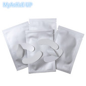 Tampoane pentru ochi nou sosiri Patch-uri subțiri Extensie gene Gene Patch-uri de hârtie 100 perechi/lot (50 PACHETE) Comerț cu ridicata