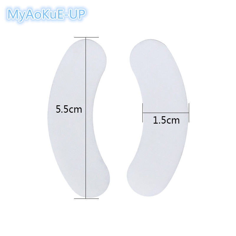 Tampoane pentru ochi nou sosiri Patch-uri subțiri Extensie gene Gene Patch-uri de hârtie 100 perechi/lot (50 PACHETE) Comerț cu ridicata