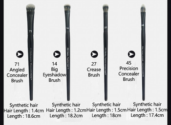 1 pc Blending Makeup Brushes Black #27 Eyeshadow Make up Brush Crease Eye Blending Pro Basic Face καλλυντικά εργαλεία εξαίσια