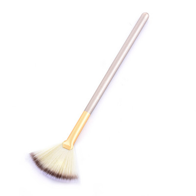 1 buc. pensulă cu evantai mari pentru machiaj moale, fard de obraz, fard de obraz, pudră, perie pentru iluminator, perii pentru pudră, perii cosmetice