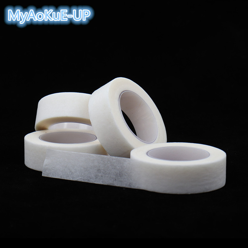 24 rulouri 3M bandă nețesută bandă chirurgicală PE medicală extensie gene sub tampoane pentru ochi gene instrumente cosmetice