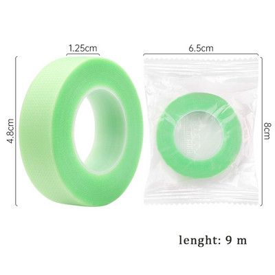 5 role de bandă pe gene, respirabilă, ușor de smuls, bandă sub plasturi pentru ochi, grefarea genelor false, aprovizionare cu extensie, instrumente de machiaj