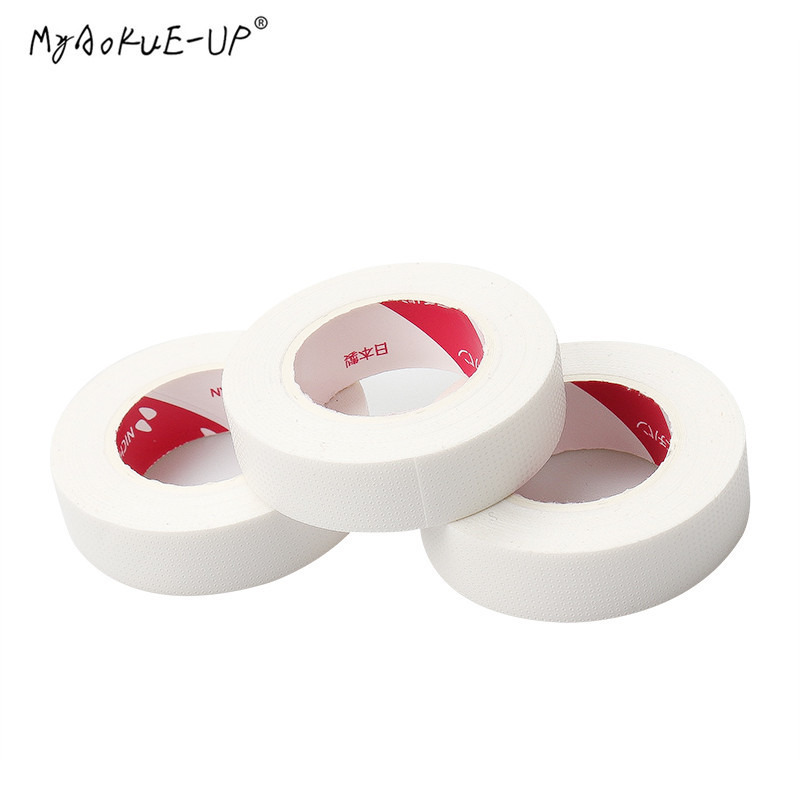 1 buc. Tampoane pentru ochi fără scame, pentru extensia genelor, pentru prevenirea alergiilor, bandă de hârtie pentru plasture de gene sub tampoane pentru ochi, instrumente de machiaj.