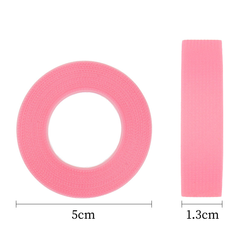 1 buc Tampoane pentru ochi fără scame pentru extensie de gene, roz verde, bandă PE sub tampoane pentru ochi, hârtie pentru plasture pentru gene false, instrumente de machiaj pentru femei