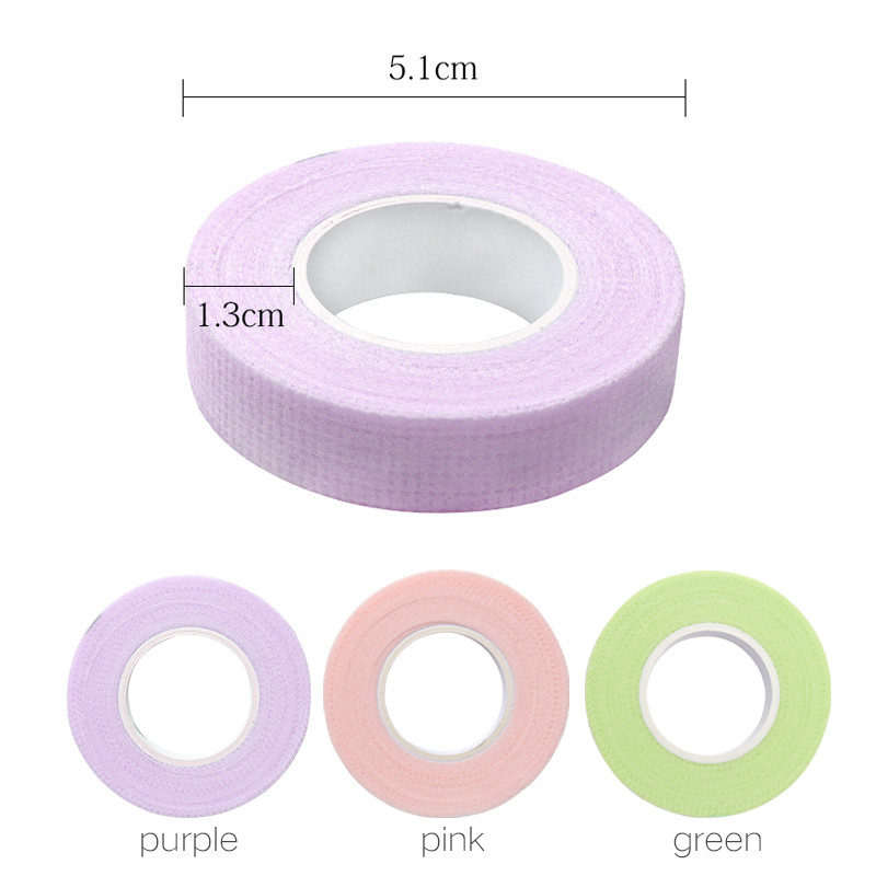 1 buc bandă pentru gene din material nețesut, cu găuri, tampoane respirabile pentru ochi, hârtie pentru plasture pentru gene false, instrumente de machiaj