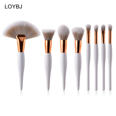 LOYBJ 4/8pcs Makeup Brushes Tool Set Cosmetic Powder Foundation Blush Eye Shadow Blending Face Beauty Make Up Brush Maquiagem