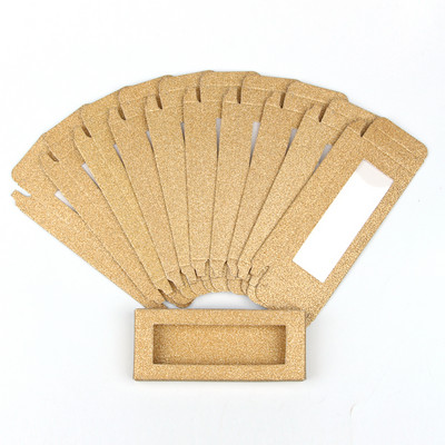 Comerț cu ridicata 5/50/100 buc. cutii de gene de hârtie ambalare cutie de gene pachet de extensie de gene false false ambalare carcasă de machiaj nou