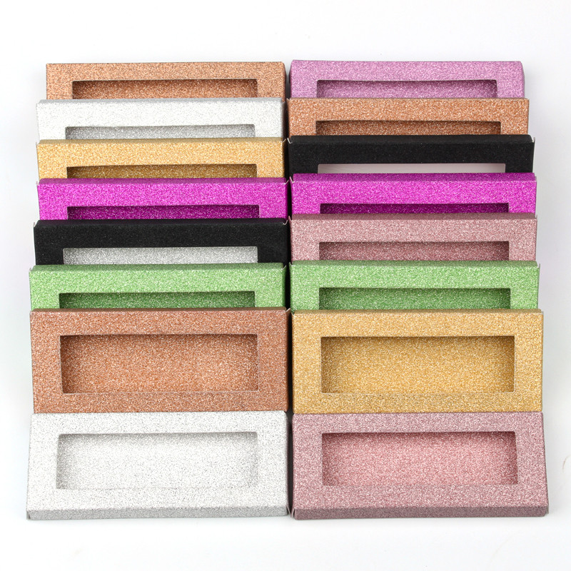 Comerț cu ridicata 5/50/100 buc. cutii de gene de hârtie ambalare cutie de gene pachet de extensie de gene false false ambalare carcasă de machiaj nou