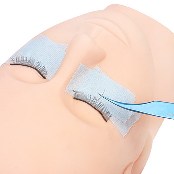 2 τεμ. Μη υφασμένο απαλό τζελ σιλικόνης Ταινία βλεφαρίδων για Eyelash Patch Under Eye Pads Patch Blue Tape Eyelash Extension Tools Makeup