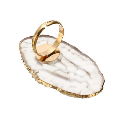 Paletă de piatră de rășină Placă de suport pentru adeziv pentru gene Placă de machiaj pentru unghii Tampă de vopsea Instrument de amestecare a produselor cosmetice Artă Desen Gel Inel