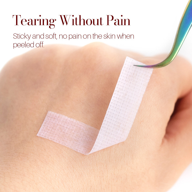 H&L SINCE 1990 Szempilla Tape Légáteresztő nem szőtt szövet ragasztószalag kézhez Szemmatricák Smink Eszközök Szemtapaszok szempillákhoz