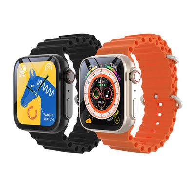 Ultra 8 Smart Watch Series 8 Ultra Men Women Call Bluetooth Ασύρματη φόρτιση Fitness βραχιόλι 2,0 ιντσών με οθόνη HD Smartwatch