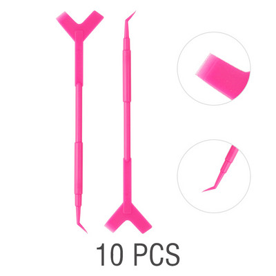 5/10 buc. Baghetă permanentă pentru gene Kit de ridicare a genelor Pieptene pentru curățarea genelor Instrumente auxiliare Extensie pentru gene Y Perii Machiaj Instrumente pentru rimel