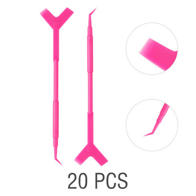 5/10 buc. Baghetă permanentă pentru gene Kit de ridicare a genelor Pieptene pentru curățarea genelor Instrumente auxiliare Extensie pentru gene Y Perii Machiaj Instrumente pentru rimel