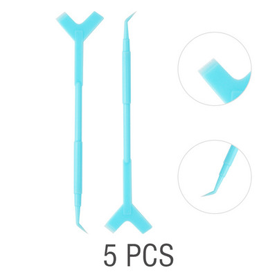 5/10 buc. Baghetă permanentă pentru gene Kit de ridicare a genelor Pieptene pentru curățarea genelor Instrumente auxiliare Extensie pentru gene Y Perii Machiaj Instrumente pentru rimel