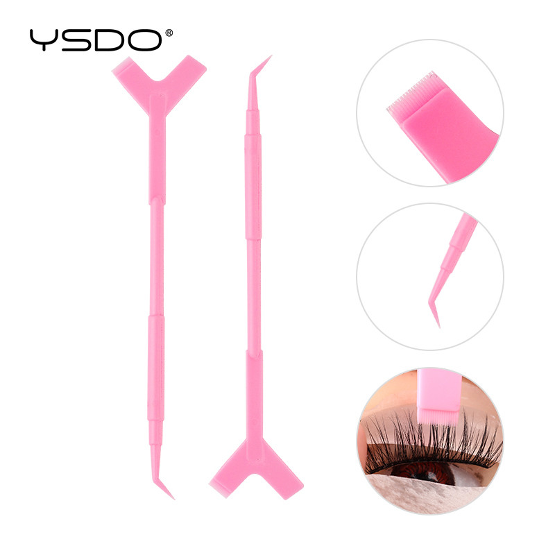 5/10 buc. Baghetă permanentă pentru gene Kit de ridicare a genelor Pieptene pentru curățarea genelor Instrumente auxiliare Extensie pentru gene Y Perii Machiaj Instrumente pentru rimel