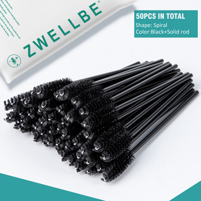 100/50 vnt Vienkartiniai blakstienų šepetėliai Blakstienų priauginimo įrankiai Antakių šepetėlis Tušas lazdelės Aplikatorius Spoolers Akys Blakstienų Kosmetika