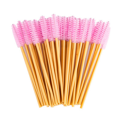 100/50 vnt Vienkartiniai blakstienų šepetėliai Blakstienų priauginimo įrankiai Antakių šepetėlis Tušas lazdelės Aplikatorius Spoolers Akys Blakstienų Kosmetika