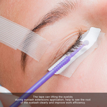 3/5 ролки PE медицинска хартиена лента за удължаване на мигли под очите подложка дишащи фалшиви мигли залепваща лепенка за мигли Инструменти за грим