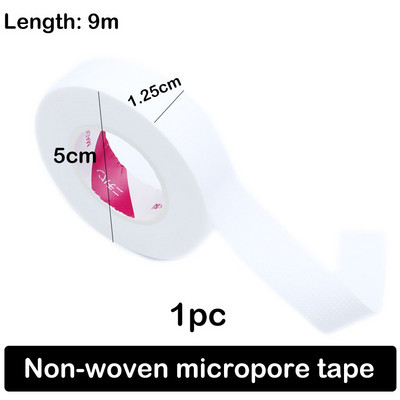 1/2/3/5 rulouri de extensie pentru gene, fără scame, bandă cu micropori, spumă, burete, bandă de plasture pentru gene, sub ochi, hârtie pentru instrumentul pentru gene false