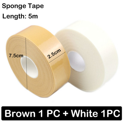 1/2/3/5 rulouri de extensie pentru gene, fără scame, bandă cu micropori, spumă, burete, bandă de plasture pentru gene, sub ochi, hârtie pentru instrumentul pentru gene false