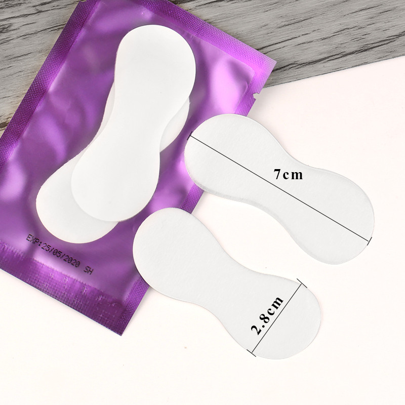 50/200 de perechi de plasturi de hârtie pentru gene sub ochi, pentru altoire în extensie, instrumente de machiaj pentru gene false