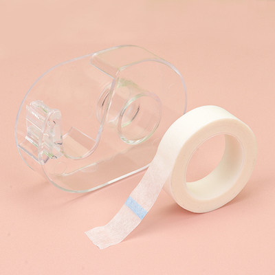 Tăiător de bandă pentru extensie de gene Tampoane pentru ochi fără scame Bandă albă sub tampoane pentru ochi Hârtie pentru plasture pentru gene false Instrumente de machiaj pentru femei