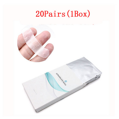 20/50/100 perechi de plasturi pentru ochi cu gel subțire pentru extensie de gene, scame flexibile speciale, sub tampoane, autocolante, plasture hialuronic de colagen