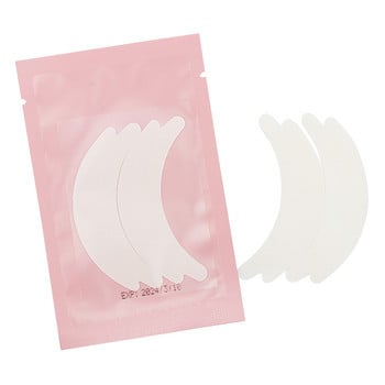 50 pairs Eye Patches Eyelash Extension Supplies Gel Eye Pad σε σχήμα πεταλούδας Χαρτί αυτοκόλλητα βλεφαρίδων Γυναικείο εργαλείο μακιγιάζ