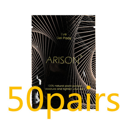 Arison gene Noi 50 de perechi Extensie de gene sub tampoane de gel pentru ochi Mască pentru ochi Patch-uri de hârtie Sfaturi Autocolant Pachet de mască Instrumente de machiaj