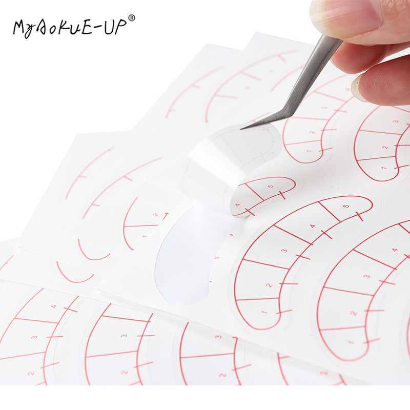 70 pari trepavica Papirnati flasteri ispod gela Jastučići za oči Nacijepljene trepavice Praksa nadogradnje trepavica Savjeti za oči Naljepnice Omotači Alati za šminkanje