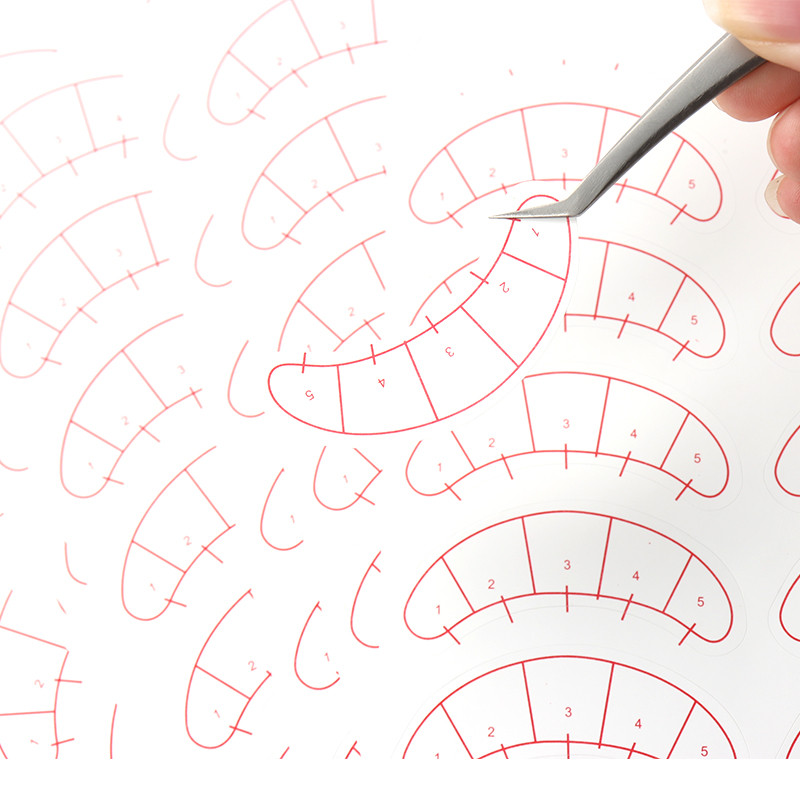 70 pari trepavica Papirnati flasteri ispod gela Jastučići za oči Nacijepljene trepavice Praksa nadogradnje trepavica Savjeti za oči Naljepnice Omotači Alati za šminkanje