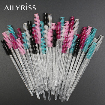 50 τμχ New Arrivals Eyelash Brushes Soft Head For Eyelashes Mascara Wand Microbrush Brushes Brushes Makeup