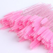 50kom/100kom Sjajni jednokratni štapići za aplikatore za trepavice Set četkica za uvijače Maskara Četkice za namatanje obrva Češljići Štapići za uvijanje četkica