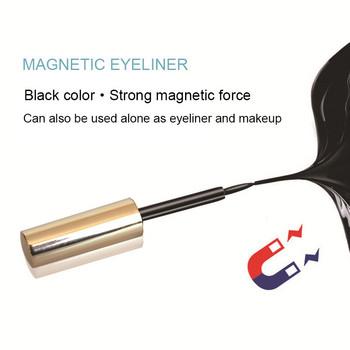 3D Faux Mink Magnetic Lashes Wispy Magnetic False Eyelash Eye Lash with Glue EyeLiner and Teeezer Makeup 5 Pairs Set Χονδρική