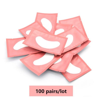 50/100 de perechi Plasture pentru extensie de gene Plasturi cu hidrogel Plasturi de sub ochi Tampoane de gel pentru gene Plasturi de sub ochi Plasture pentru gene