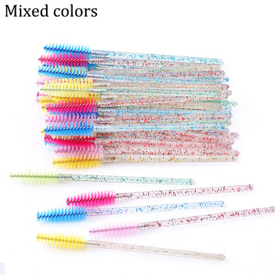 200 buc. Extensie de gene Perie de unica folosinta aplicator Stick de rimel Elice Set perie de machiaj pentru gene Instrumente de machiaj