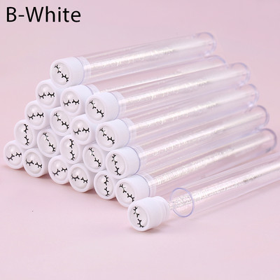 Perie de unică folosință pentru sprâncene Design tub separat pentru extensie de gene Stick Perie aplicatoare pentru baghete de rimel pentru colorarea sprâncenelor