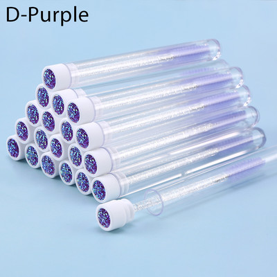 Perie de unică folosință pentru sprâncene Design tub separat pentru extensie de gene Stick Perie aplicatoare pentru baghete de rimel pentru colorarea sprâncenelor