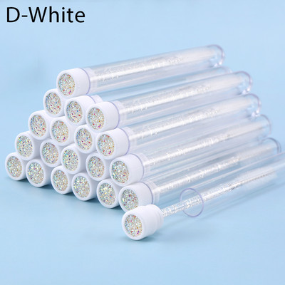 Perie de unică folosință pentru sprâncene Design tub separat pentru extensie de gene Stick Perie aplicatoare pentru baghete de rimel pentru colorarea sprâncenelor